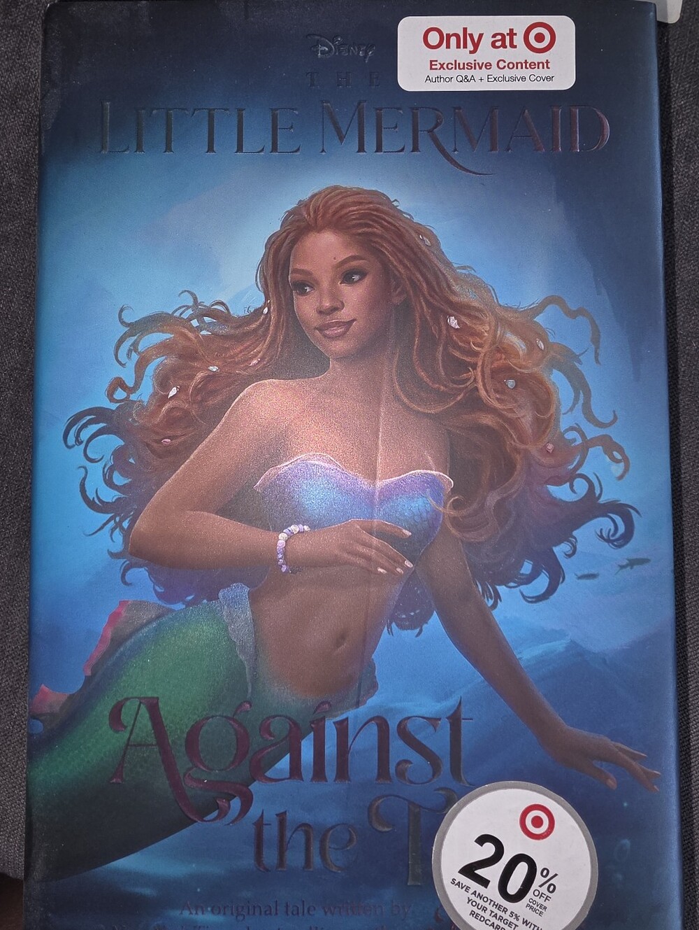 Disney The Little Mermaid: Against the Tide - Blue & Green Illustrated Hardcover